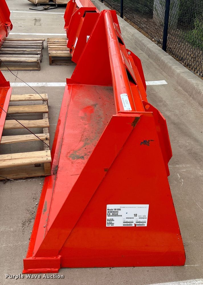 image for item MQ9886 Kubota M1886  96"W bucket