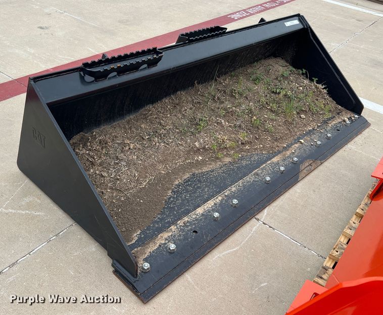 image for item MQ9888 Caterpillar 279-5373  74"W skid steer bucket