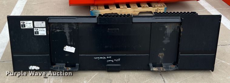 image for item MQ9888 Caterpillar 279-5373  74"W skid steer bucket