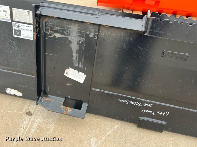 image for item MQ9888 Caterpillar 279-5373  74"W skid steer bucket