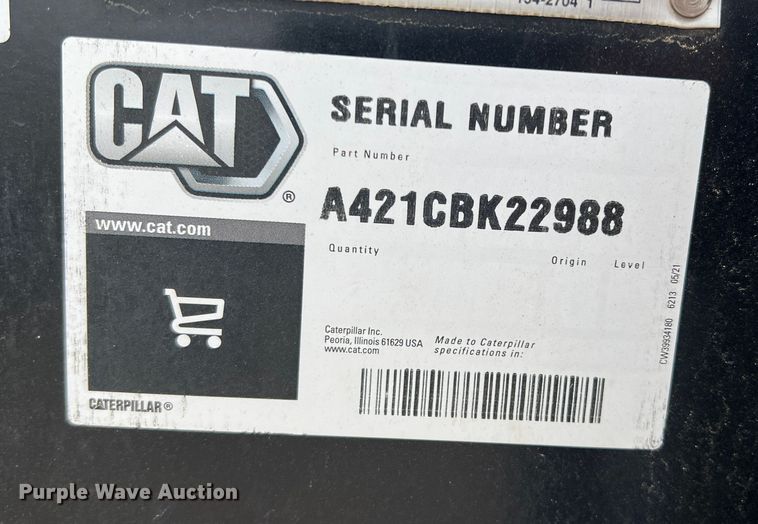 image for item MQ9888 Caterpillar 279-5373  74"W skid steer bucket
