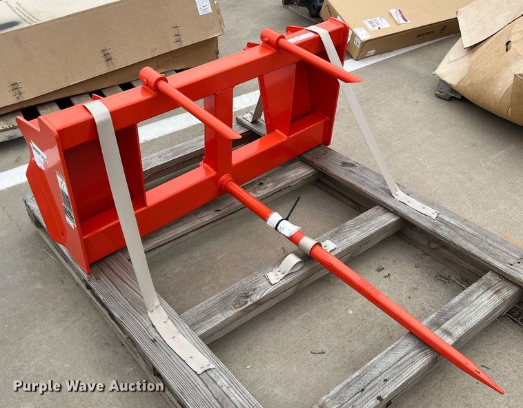 image for item MQ9891 Kubota M1804  bale spear