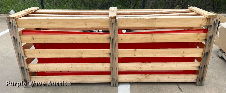 image for item MQ9893 Kubota V5294A  78"W skid steer snow plow