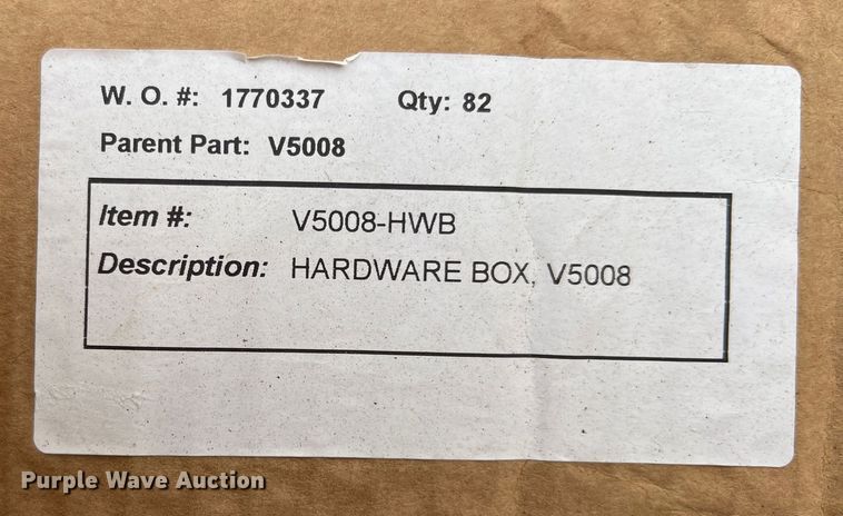 image for item MQ9895 Curtis V5008  72"W snow plow