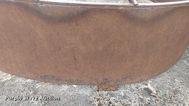 image for item MR9778 (2) shop built round bale feeders