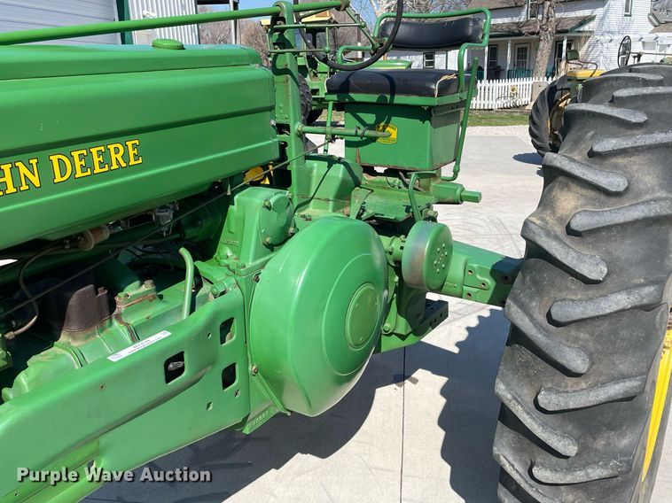 image for item MY9148 1952 John Deere A  tractor