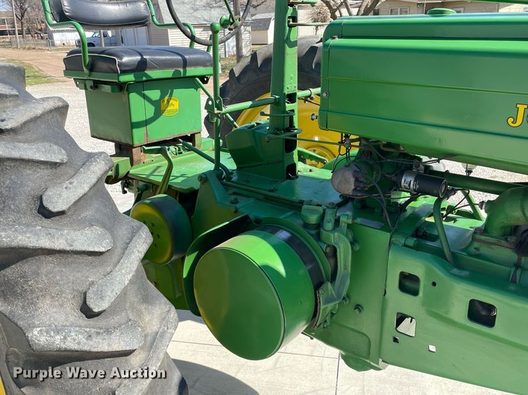 image for item MY9148 1952 John Deere A  tractor