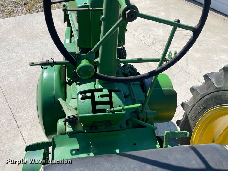 image for item MY9148 1952 John Deere A  tractor