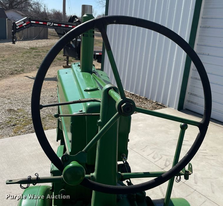 image for item MY9148 1952 John Deere A  tractor