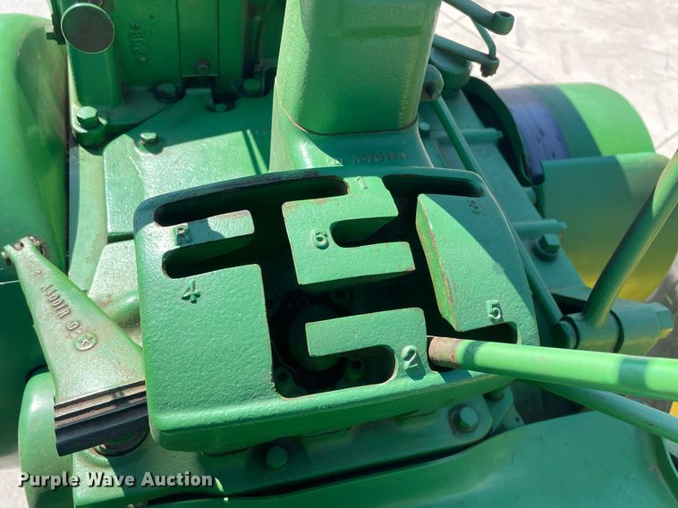 image for item MY9148 1952 John Deere A  tractor