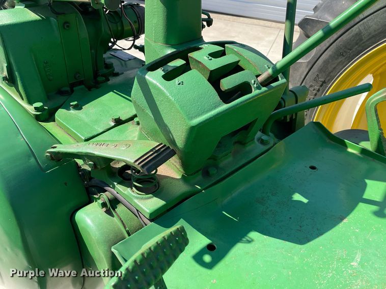 image for item MY9148 1952 John Deere A  tractor