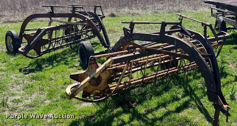 image for item MY9624 (2) New Holland 55 hay rakes