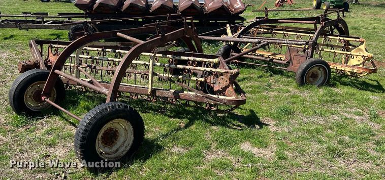 image for item MY9624 (2) New Holland 55 hay rakes