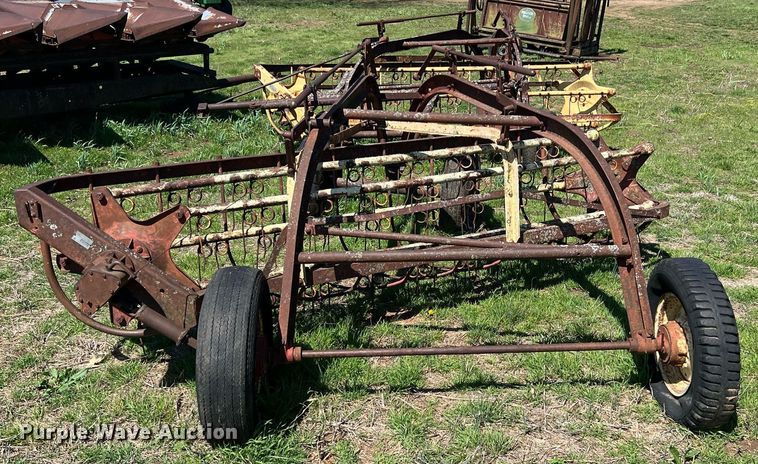 image for item MY9624 (2) New Holland 55 hay rakes