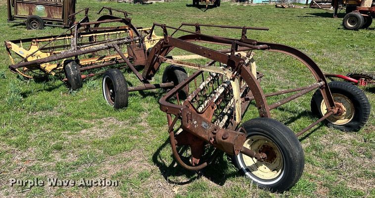 image for item MY9624 (2) New Holland 55 hay rakes