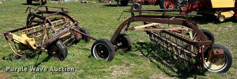 image for item MY9624 (2) New Holland 55 hay rakes
