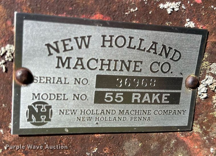 image for item MY9624 (2) New Holland 55 hay rakes