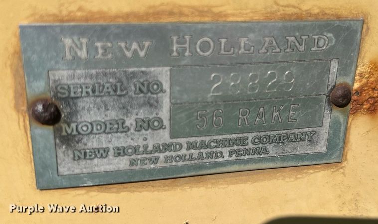 image for item MY9624 (2) New Holland 55 hay rakes