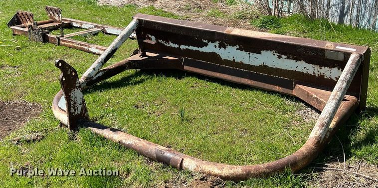 image for item MY9627 Shop built  8'W dozer blade