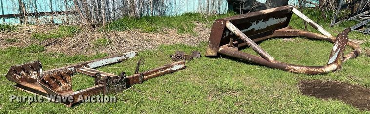 image for item MY9627 Shop built  8'W dozer blade