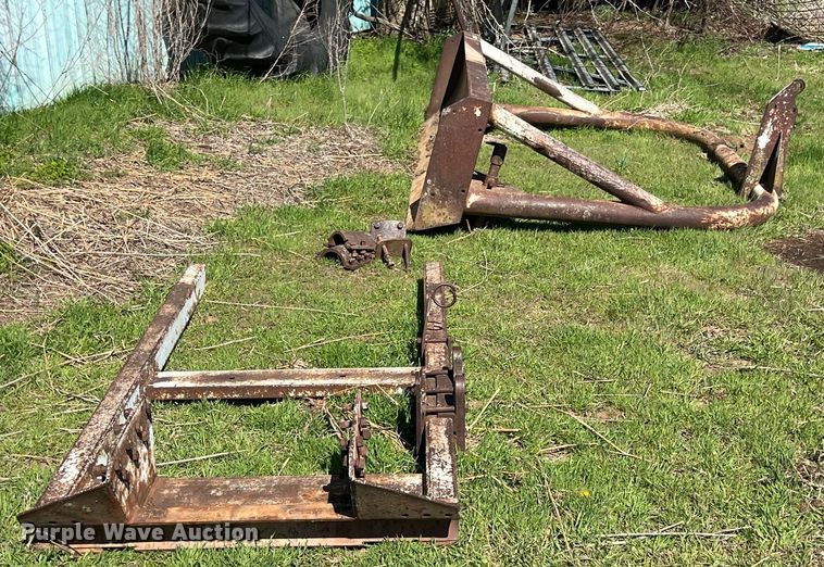 image for item MY9627 Shop built  8'W dozer blade