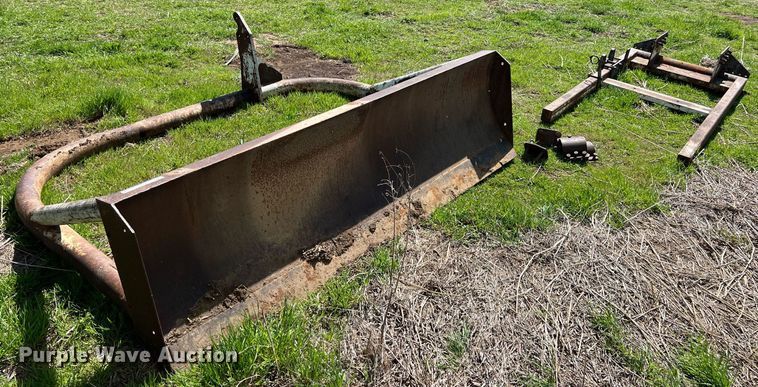 image for item MY9627 Shop built  8'W dozer blade