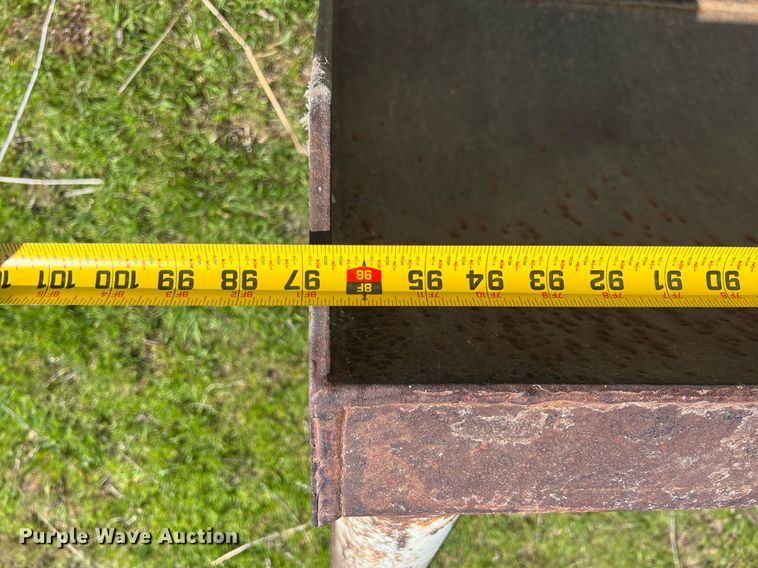 image for item MY9627 Shop built  8'W dozer blade