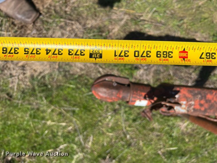 image for item MY9628 Shop built  hay bale trailer