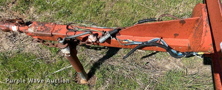 image for item MY9628 Shop built  hay bale trailer