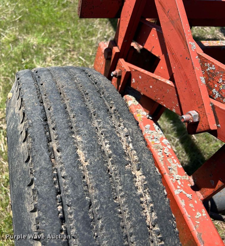 image for item MY9628 Shop built  hay bale trailer