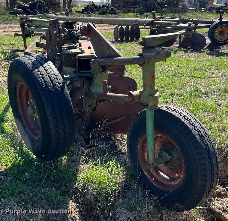 image for item MY9637 John Deere A1450  seven bottom plow