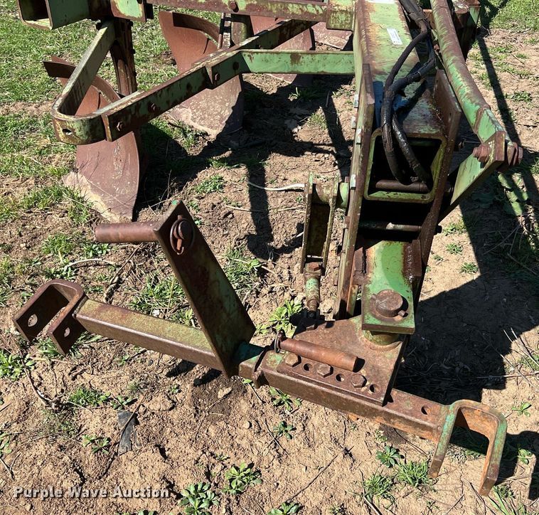 image for item MY9637 John Deere A1450  seven bottom plow