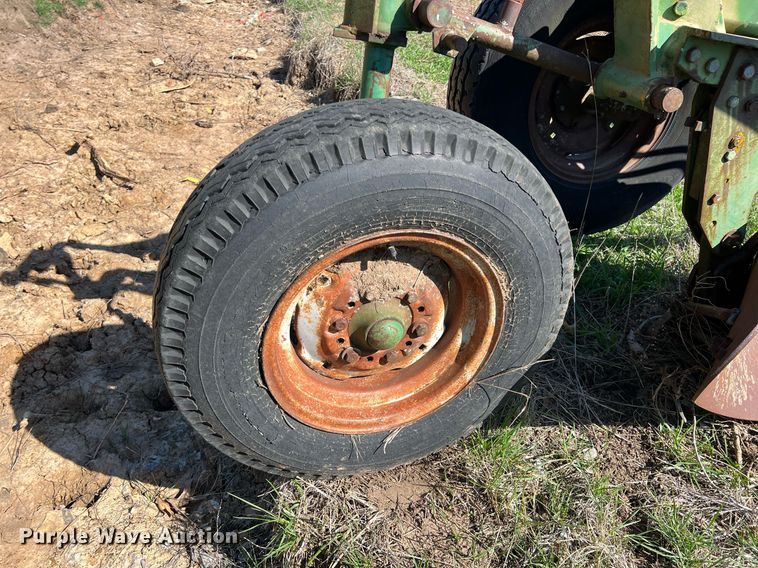 image for item MY9637 John Deere A1450  seven bottom plow