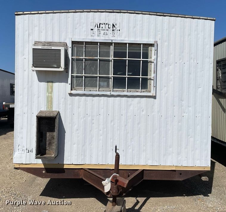 image for item DK7413 1985 Action Mobile Industries 1035  jobsite trailer