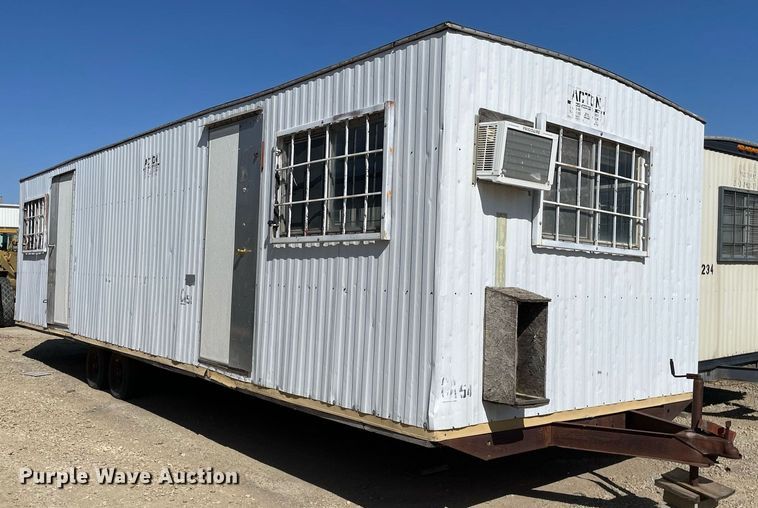 image for item DK7413 1985 Action Mobile Industries 1035  jobsite trailer