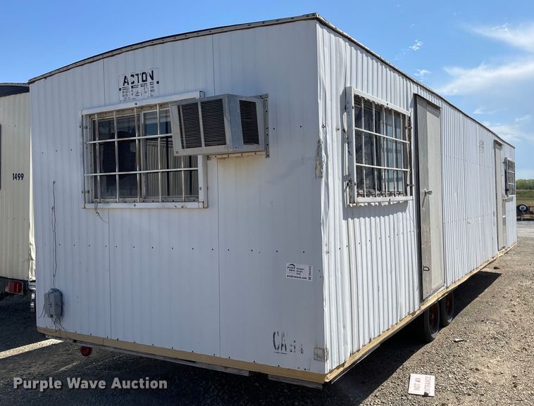 image for item DK7413 1985 Action Mobile Industries 1035  jobsite trailer