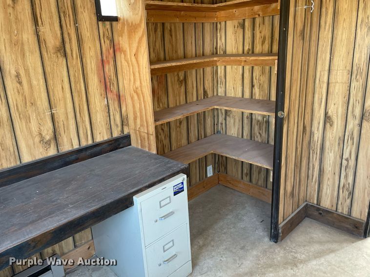 image for item DK7413 1985 Action Mobile Industries 1035  jobsite trailer