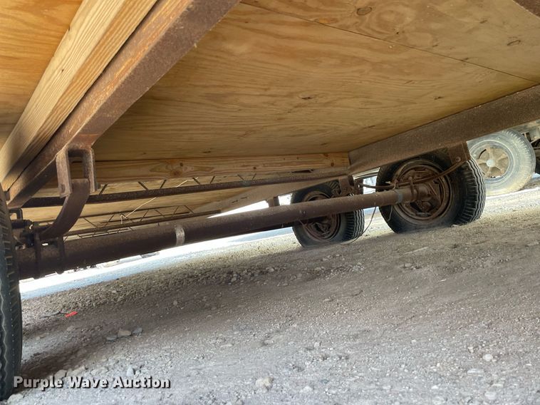 image for item DK7413 1985 Action Mobile Industries 1035  jobsite trailer