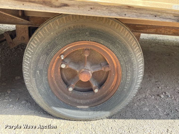 image for item DK7413 1985 Action Mobile Industries 1035  jobsite trailer