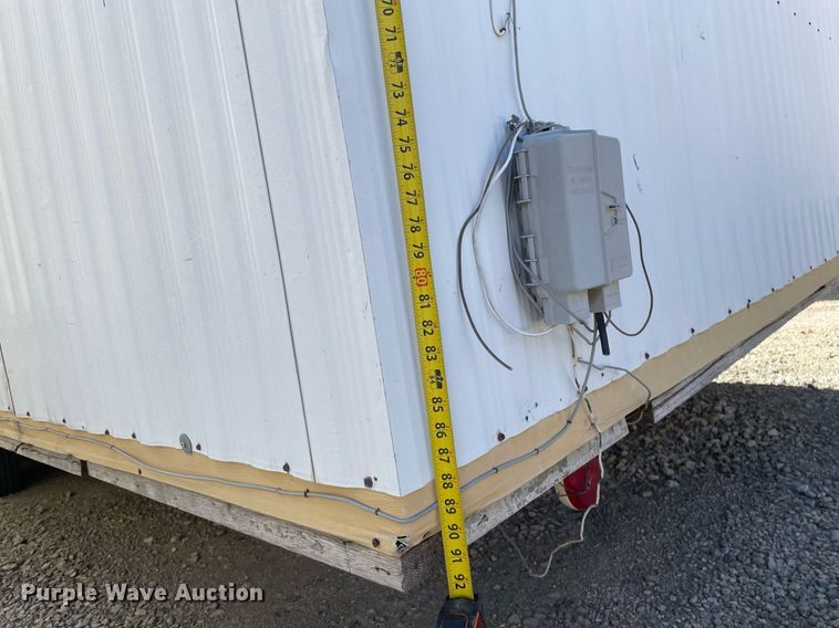 image for item DK7413 1985 Action Mobile Industries 1035  jobsite trailer