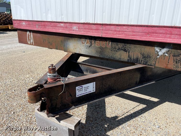 image for item DK7414 2005 Premier Structures Division  jobsite trailer