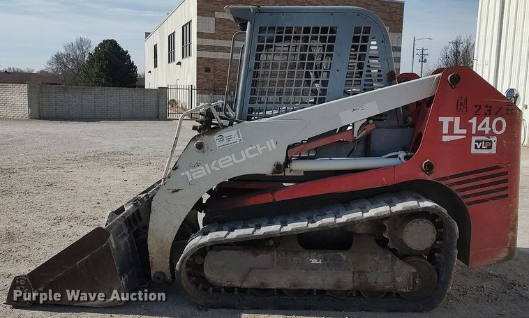 image for item DO3838 2008 Takeuchi TL140  tracked skid steer loader