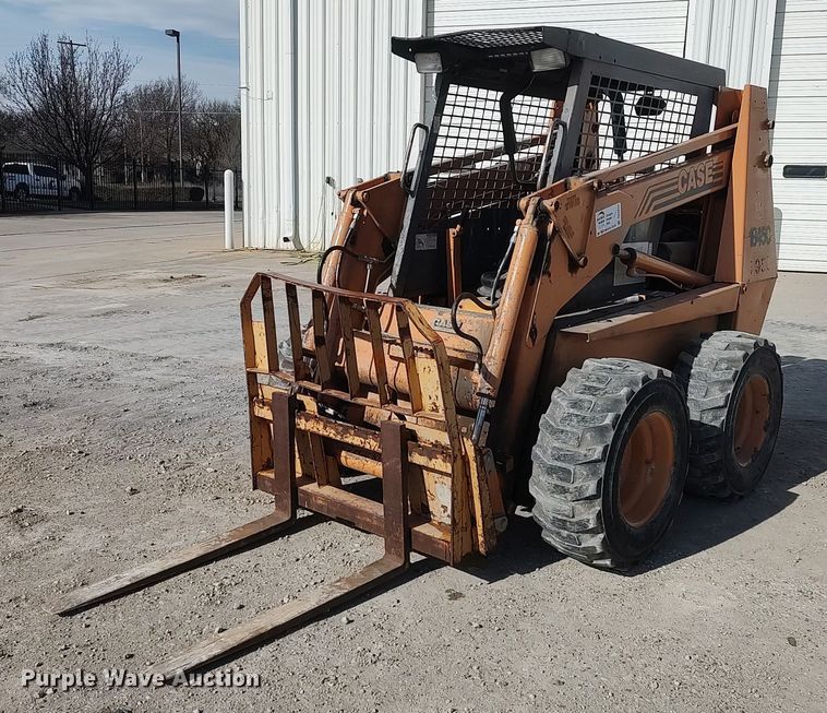 image for item DO3839 1996 Case 1845C  skid steer loader