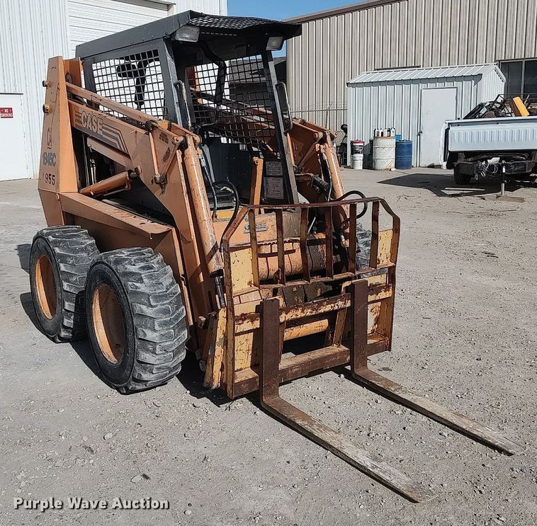 image for item DO3839 1996 Case 1845C  skid steer loader