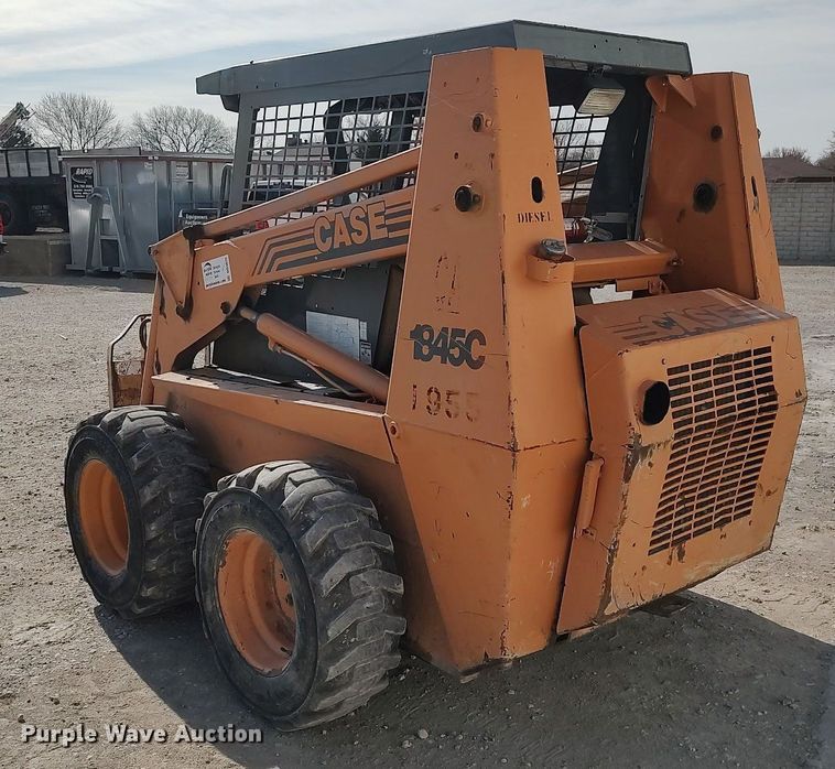 image for item DO3839 1996 Case 1845C  skid steer loader