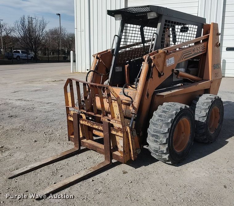 image for item DO3839 1996 Case 1845C  skid steer loader
