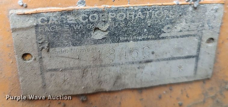 image for item DO3839 1996 Case 1845C  skid steer loader