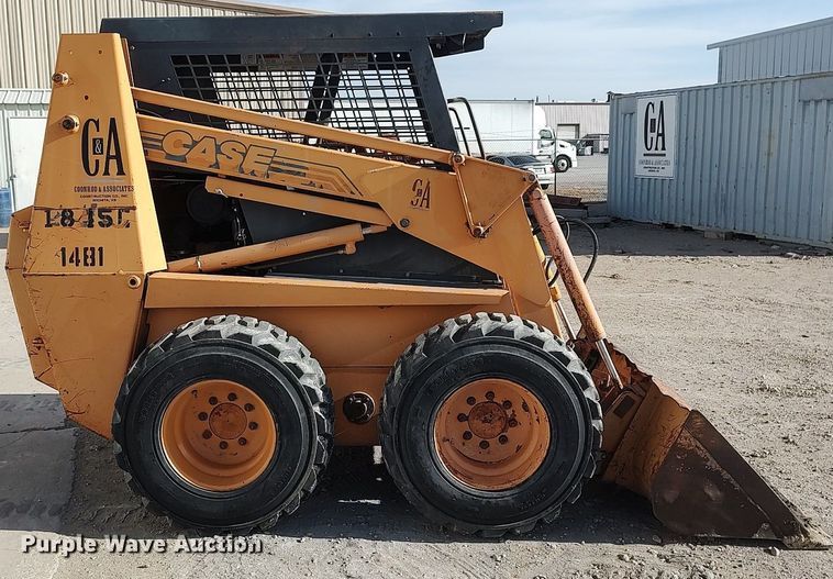 image for item DO3841 2000 Case 1845C  skid steer loader