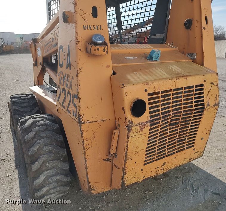 image for item DO3843 2001 Case 1845C  skid steer loader