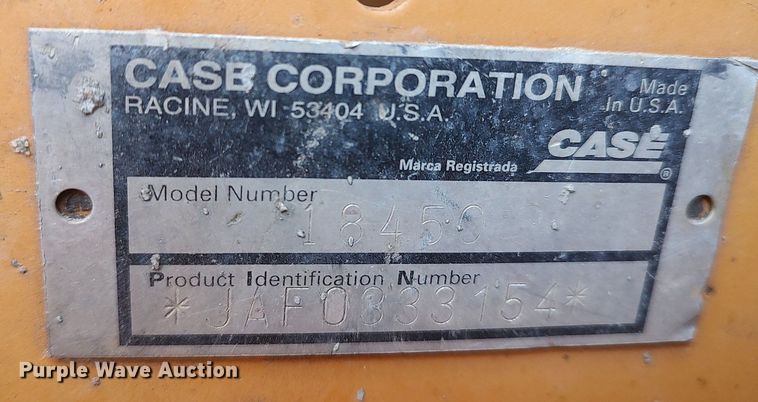 image for item DO3843 2001 Case 1845C  skid steer loader